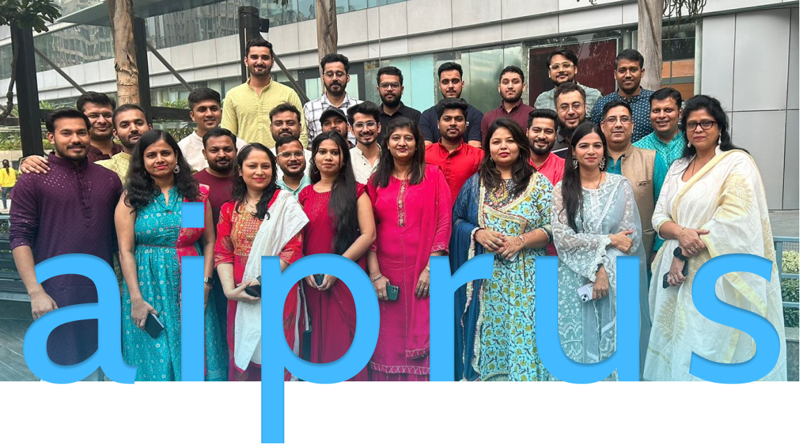 Aiprus Software team at our global delivery office