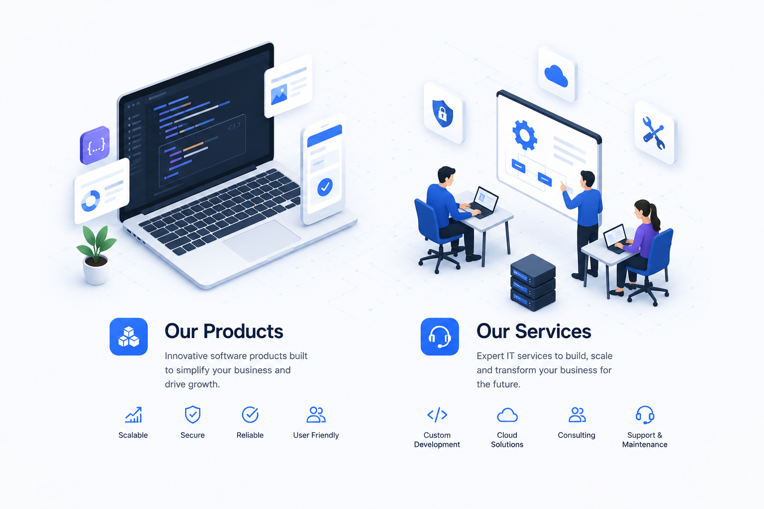 UI/UX product design and digital experience dashboard by Aiprus Software